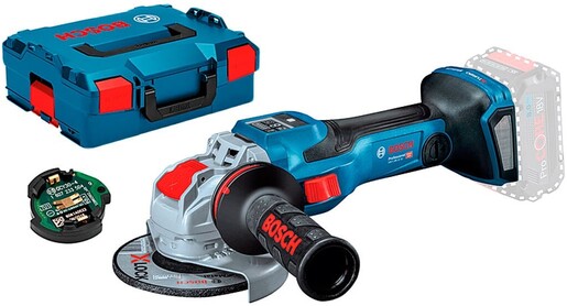 Болгарка акумуляторна (кутова шліфувальна машина) Bosch GWX 18V-15 SC соло кейс (06019H6500)