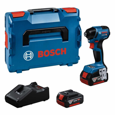 Акумуляторний ударний гайковерт Bosch Professional GDR 18V-220 C 2x5.0Ah GAL 18V-40 L-Boxx (06019L6003)