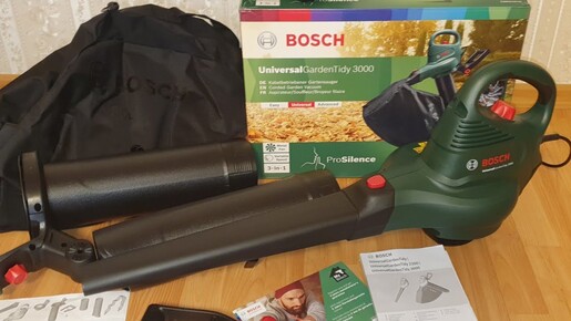 Повітродувка-пилосос Bosch UniversalGardenTidy 3000 (06008B1001) фото 5