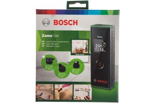 Лазерний далекомір Bosch ZAMO III Set (0603672701) фото 2