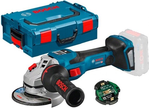 Болгарка акумуляторна Bosch GWS 18V-15 SC Professional соло кейс модуль (06019H6100)