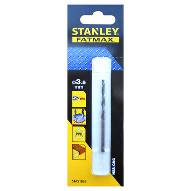 Свердло по металу діаметр 3.5 мм STANLEY STA51033