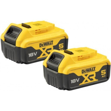 Набір акумуляторних батарей DeWALT DCB184P2
