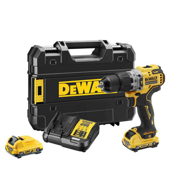 Дриль-шуруповерт акумуляторна безщіткова ударна DeWALT DCD706D2