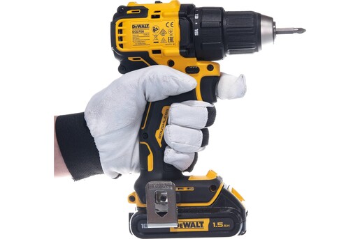 Дриль-шуруповерт акумуляторний безщітковий DeWALT DCD708P2T фото 4