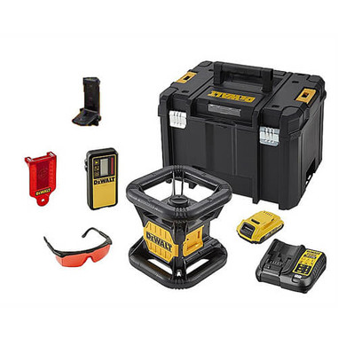 Лазер ротаційний червоний промінь DeWALT DCE074D1R