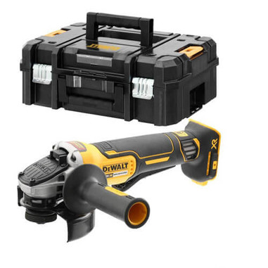 Акумуляторна кутова шліфувальна машина DeWALT DCG406NT