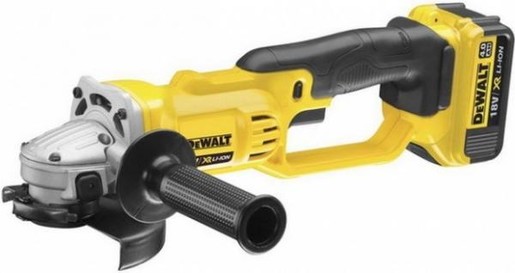 Кутова акумуляторна шліфувальна машина DeWALT DCG412M2 фото 2