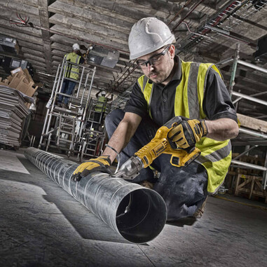 Ножиці з металу акумуляторні DeWALT DCS491N фото 5