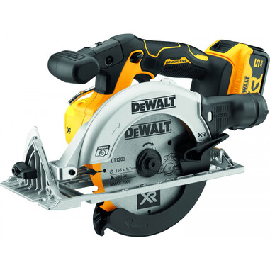 Пила дискова акумуляторна безщіткова DeWALT DCS565P2 фото 2