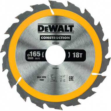 Диск пильний DeWALT DT1936