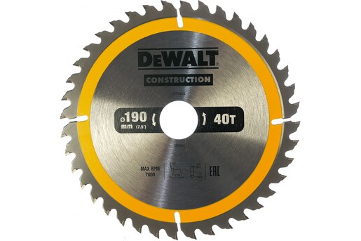 Диск пильний DeWALT DT1945