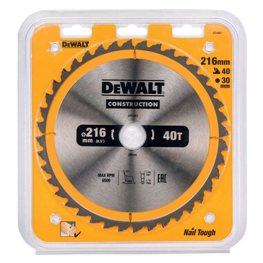 Диск пильний DeWALT DT1953 фото 2