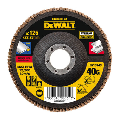 Круг шліфувальний пелюстковий плоский DeWALT DT30602