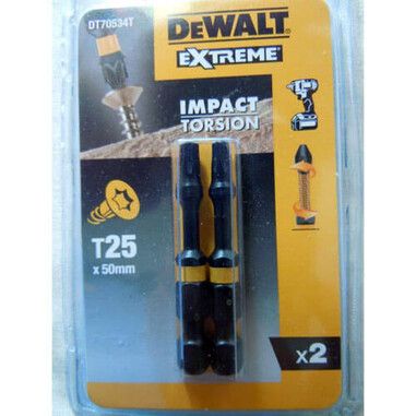 Набір біт DeWALT DT70534T