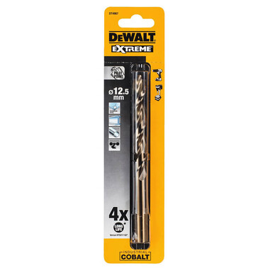 Свердло по металу EXTREME2 кобальтове HSS-CO 12.5x151x98 мм DeWALT DT4967