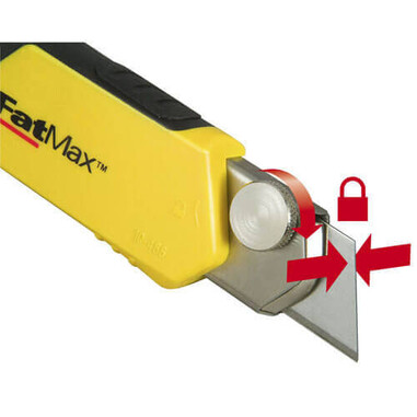 Ніж FatMax Cartridge довжиною 215 мм з лезом шириною 25 мм з сегментами, що відламуються STANLEY 0-10-486 фото 5