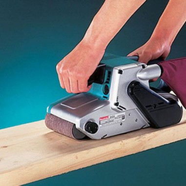 Стрічкова шліфувальна машина Makita 9404 фото 2