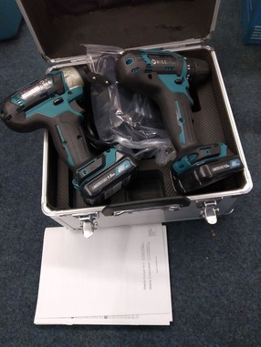 Набір акумуляторних інструментів Makita CLX224X фото 3