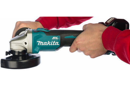 Акумуляторна болгарка безщіткова Makita DGA504RFE фото 3