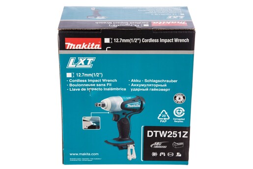 Гайковерт Makita DTW251Z фото 3