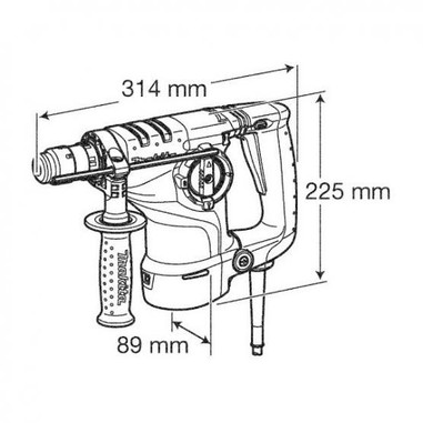 Перфоратор Makita HR2800 фото 4