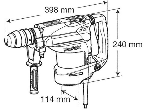 Перфоратор Makita HR3210C фото 2