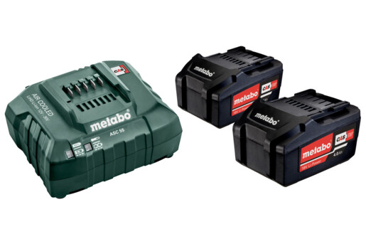 Базовий комплект Metabo 4 Ач, 18 В 2 акб (685050000)