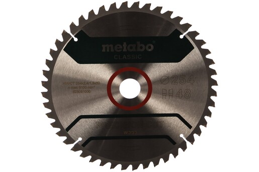 Пиляльний диск Metabo HW/CT 254x30, 48 WZ 5°neg - Classic (628061000) фото 2