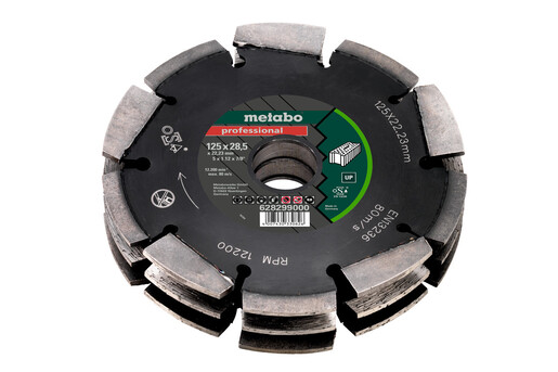 Алмазне універсальне фрезероване коло Metabo Professional CD3 UP 125x28.5x22.23 мм (628299000)