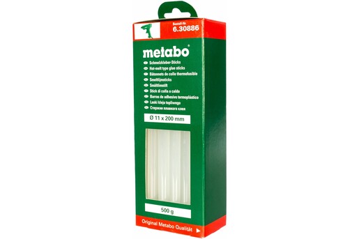 Клейові стрижні Metabo прозорі 0,5 кг (630886000)