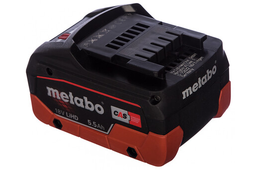 Акумуляторна батарея Metabo LiHD 18 В/5.5 Ач (625368000) фото 2