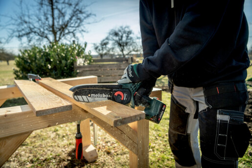 Акумуляторна ланцюгова пилка Metabo MS 18 LTX 15 (600856500) фото 4