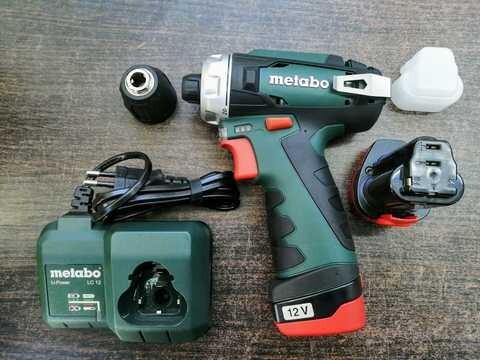 Акумуляторний шуруповерт Metabo PowerMaxx BS картонна коробка (600984000) фото 5