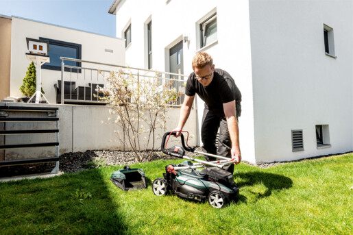 Акумуляторна газонокосарка Metabo RM 36-18 LTX BL 36 каркас (601716850) фото 4