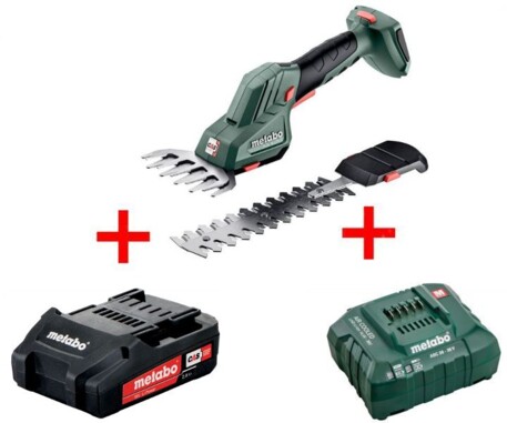 Акумуляторні ножиці для трави та кущів Metabo SGS 18 LTX Q Li-Power 2.0 А (UA601609850)