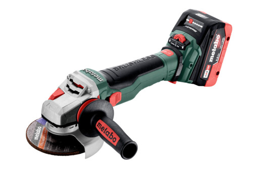 Аккумуляторная болгарка Metabo WVB 18 LTX BL 15-125 Quick LiHD 2x5.5 Аг (601731660)