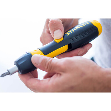 Викрутковий тримач Pistol Grip Ratchet з храповим механізмом та набором із тридцяти семи біт STANLEY 0-63-038 фото 3