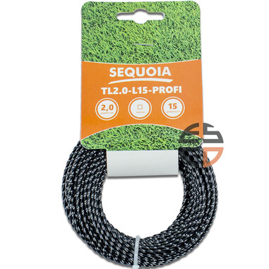 Косильна волосінь SEQUOIA TL2.0-L15-Profi