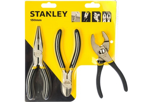 Набір із трьох шарнірно-губцевих інструментів STANLEY 0-84-114 фото 5