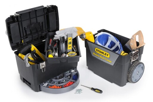 Скринька на колесах IML Mobile Work Center 2 in 1, розміри 473x302x627 мм STANLEY 1-93-968 фото 3