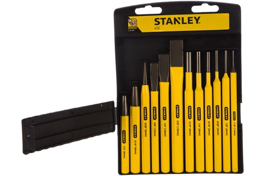 Набір із дванадцяти борідків та зубил слюсарних STANLEY 4-18-299 фото 3