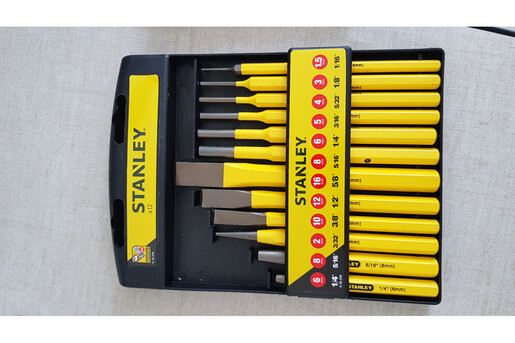 Набір із дванадцяти борідків та зубил слюсарних STANLEY 4-18-299 фото 4