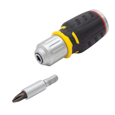 Викрутка - набір Stubby, реверсивна, із шістьма змінними бітами STANLEY FMHT0-62688 фото 2