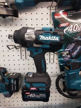 Гайковерт ударний акумуляторний XGT 40 V MAX Makita TW001GM201 фото 2