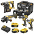 Фото #1 Набір з чотирьох безщіткових інструментів DeWALT DCK422P3T