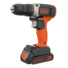 Фото #1 Дриль-шурупокрут акумуляторний BLACK+DECKER BCD001C1