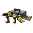Фото #1 Набір з двох інструментів акумуляторних безщіткових DeWALT DCK2062E2T