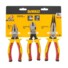 Фото #2 Набір з трьох шарнірно-губцевих інструментів LASER HARDENED VDE 1000V DeWALT DWHT82811-0
