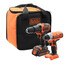 Фото #1 Набір акумуляторних інструментів BLACK+DECKER BCK21S1S
